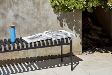 Palissade benk 120x42 cm - Anthracite - HAY
