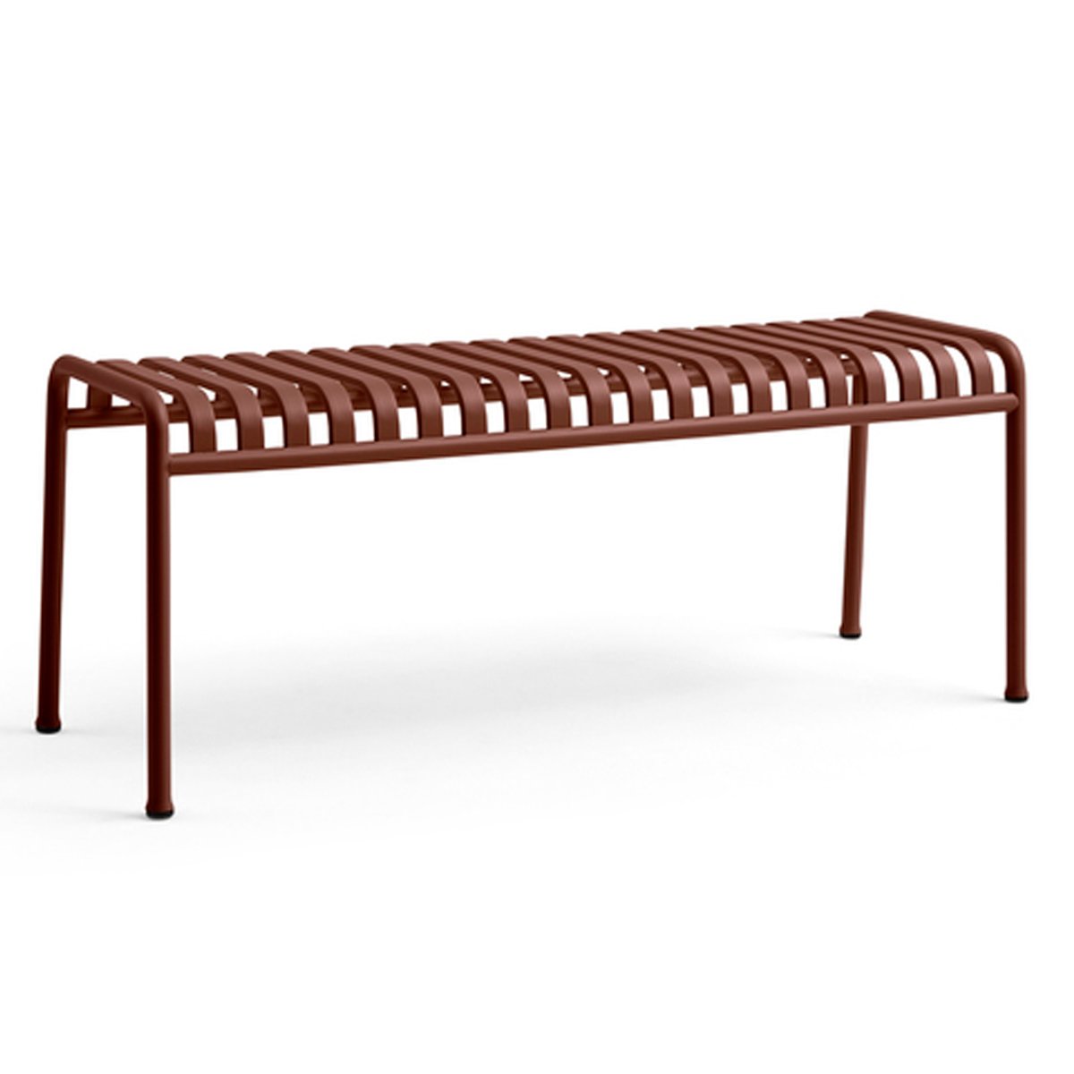 HAY Palissade benk 120×42 cm Iron red