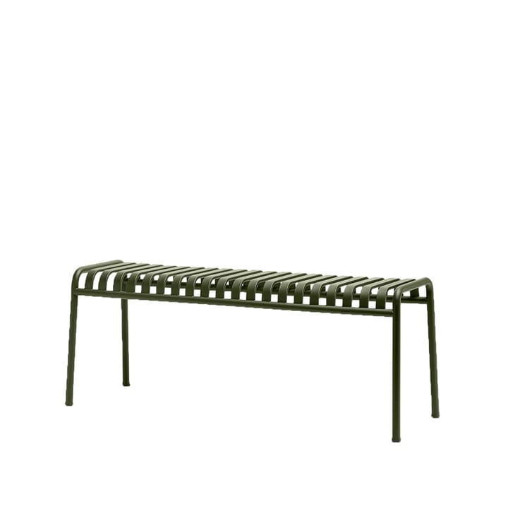 Palissade benk 120x42 cm - Olive - HAY