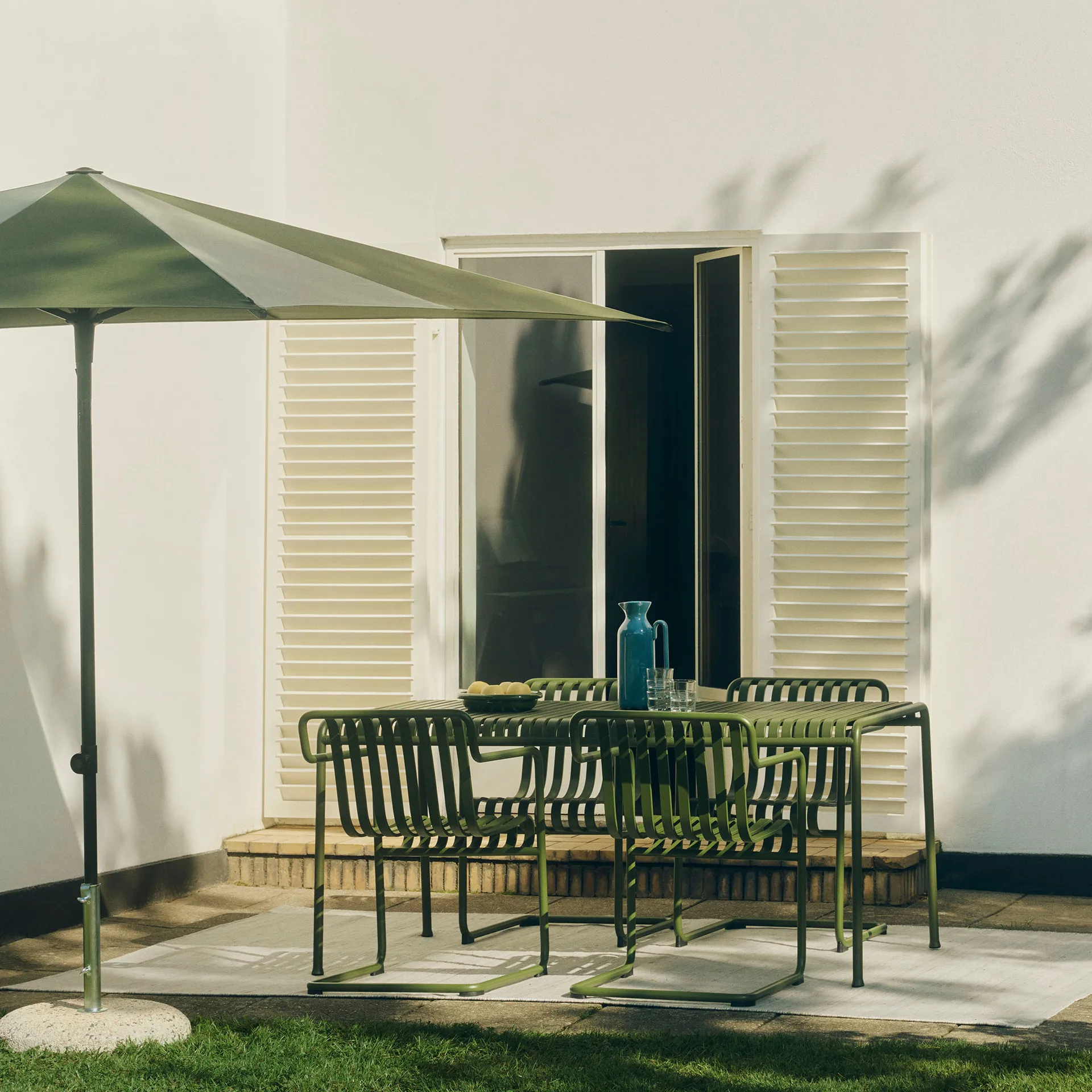 Palissade Cantilever Dining karmstol, Olive HAY