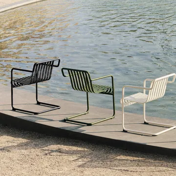 Palissade Cantilever Dining karmstol - Olive - HAY