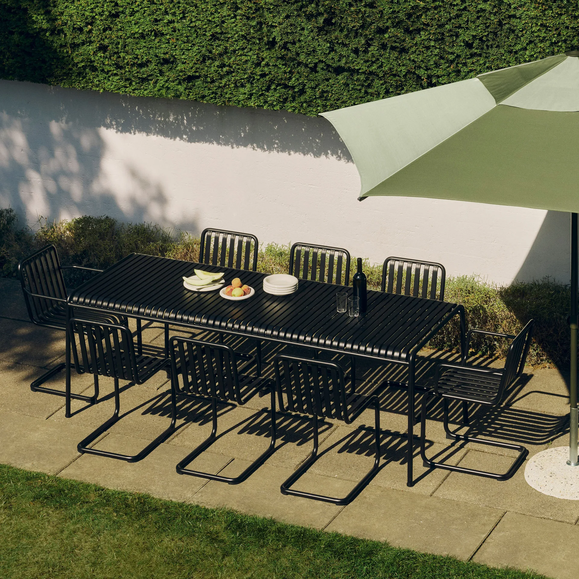 Palissade Cantilever stol, Anthracite HAY