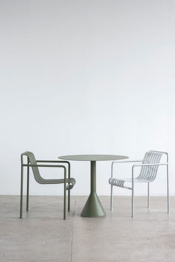 Palissade Cone rundt kafébord - Olive, ø90 - HAY