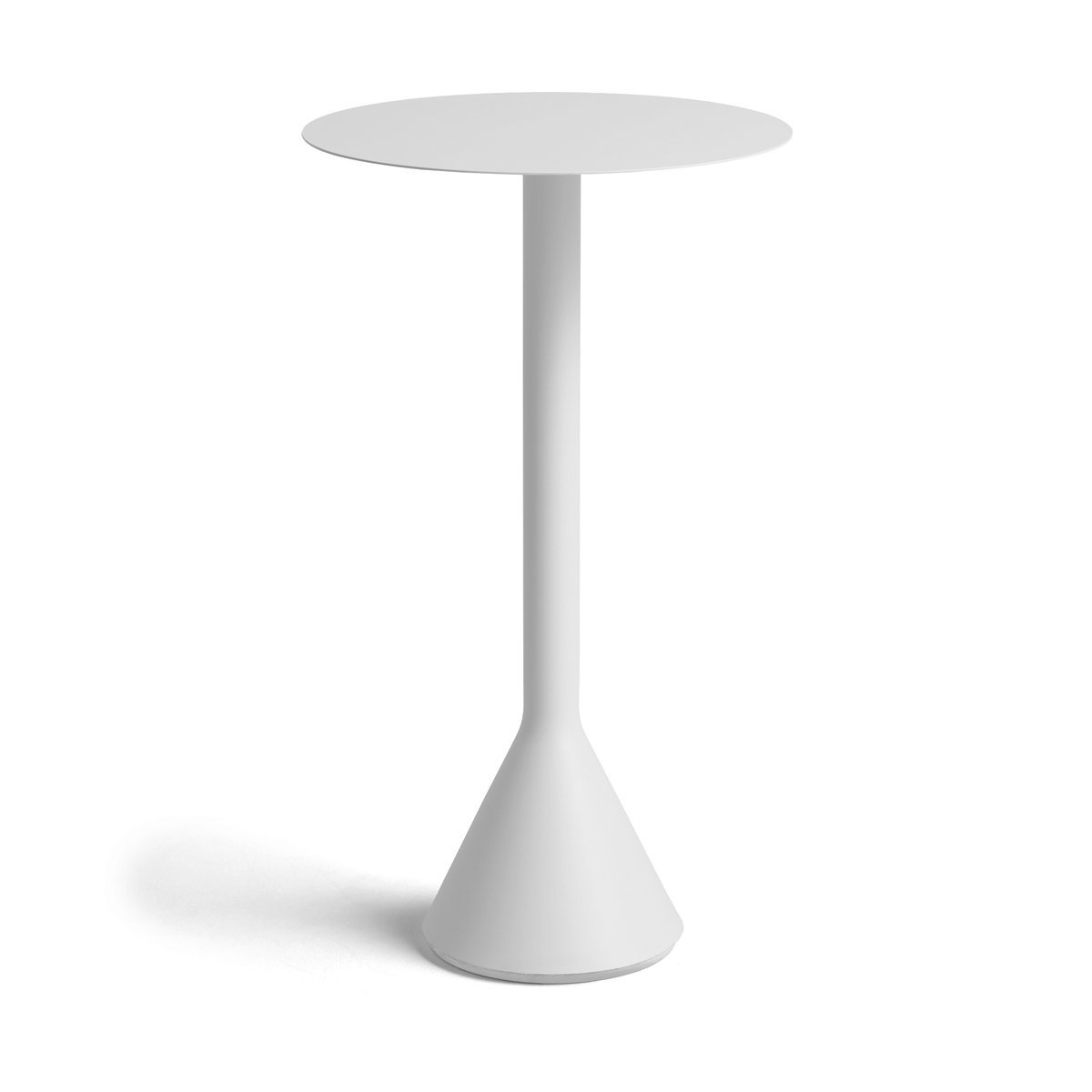 Bilde av HAY Palissade Cone rundt kafébord Sky grey Ø60 cm
