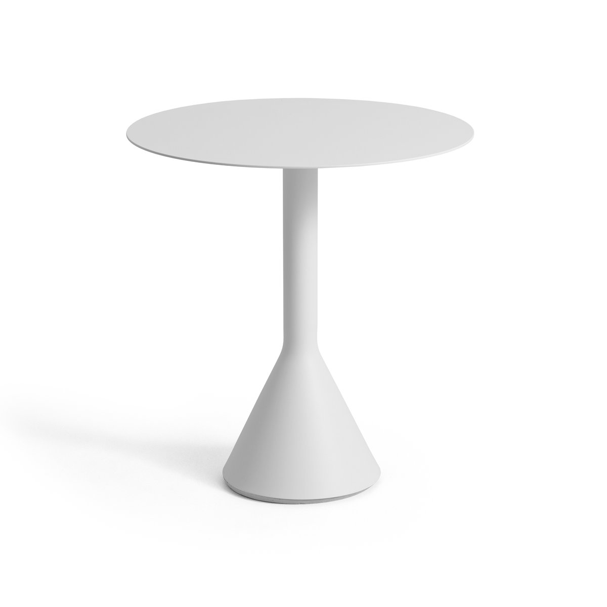 Bilde av HAY Palissade Cone rundt kafébord Sky grey Ø70 cm