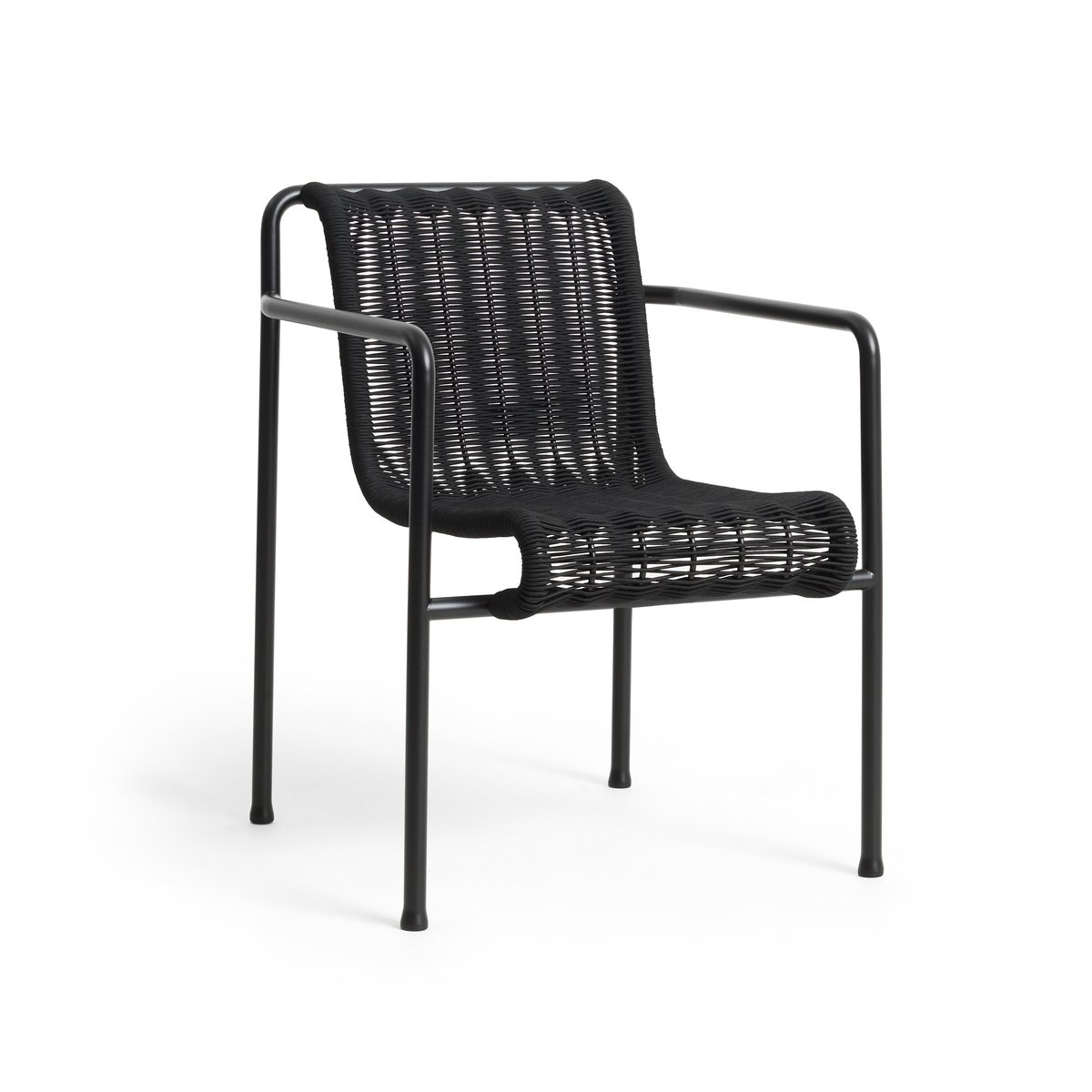 HAY - Palissade snor lenestol - Anthracite - Utendørs spisebordstoler - Ronan & Erwan Bouroullec - Grå - Metall