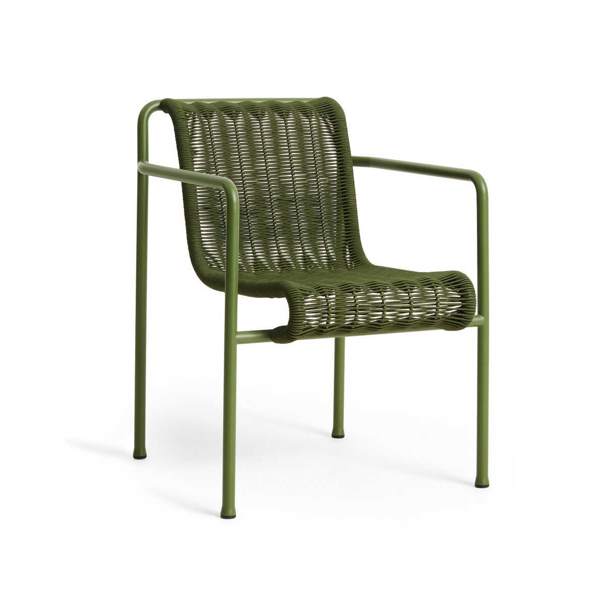 Bilde av HAY Palissade Cord Dining karmstol Olive