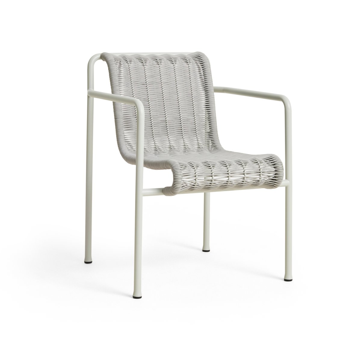 HAY Palissade Cord Dining karmstol Sky grey | Skandinavisk Design | Lenestoler & Fotskamler | Grå