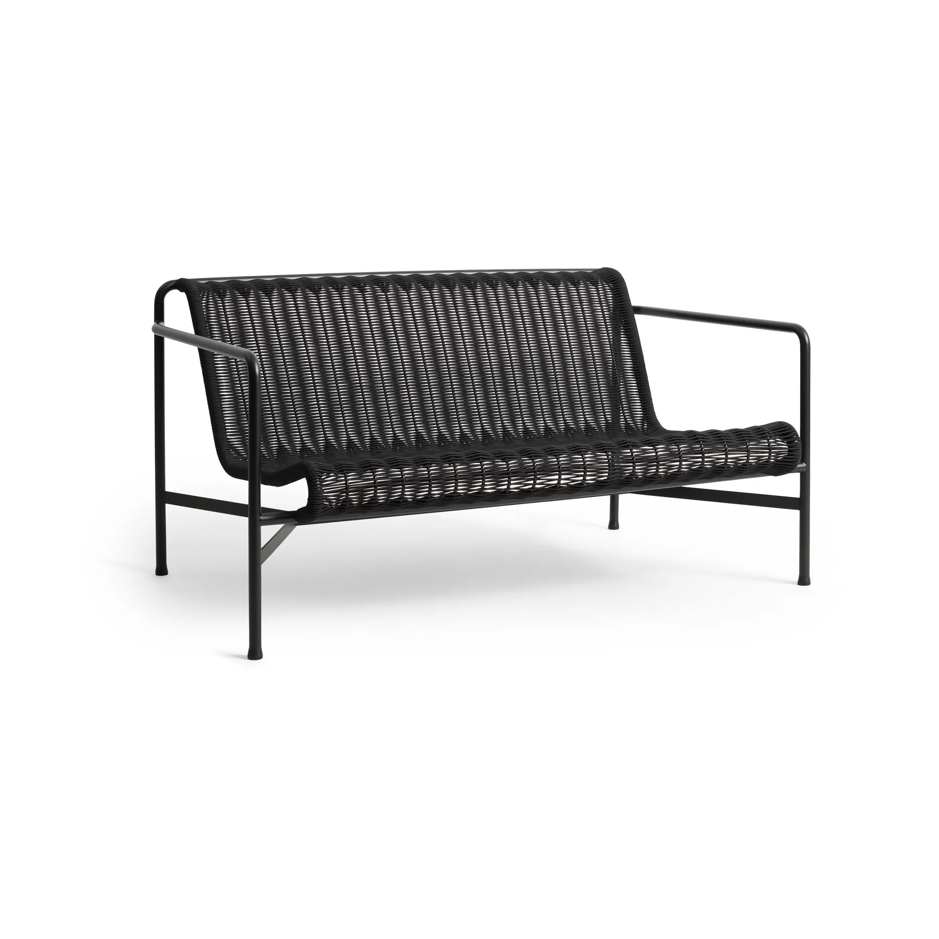 Palissade Cord loungesofa, Anthracite HAY