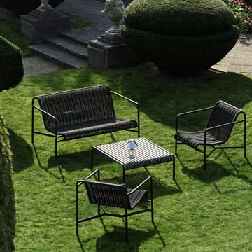 Palissade Cord loungesofa - Anthracite - HAY