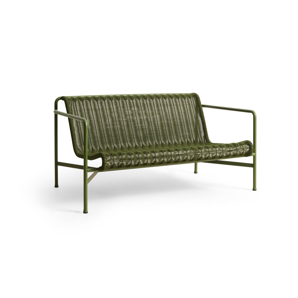 HAY Palissade Cord loungesofa Olive | Skandinavisk Design | Grønn
