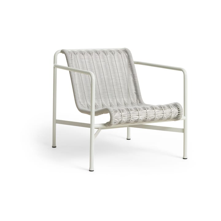 Palissade Cord Low loungestol - Sky grey - HAY