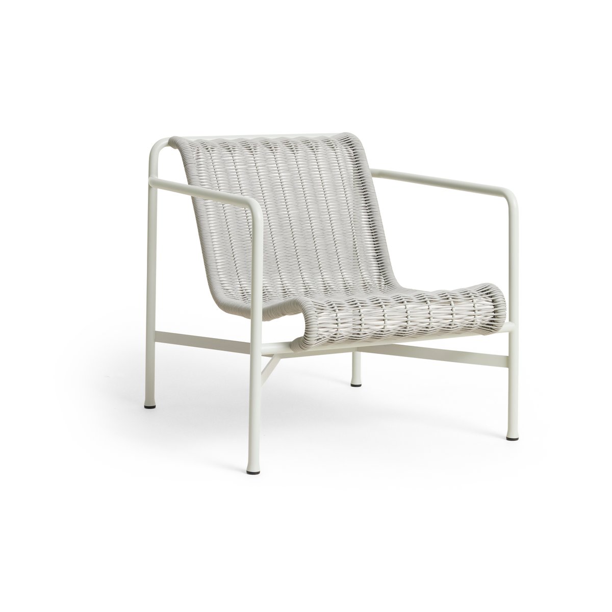 HAY Palissade Cord Low loungestol Sky grey
