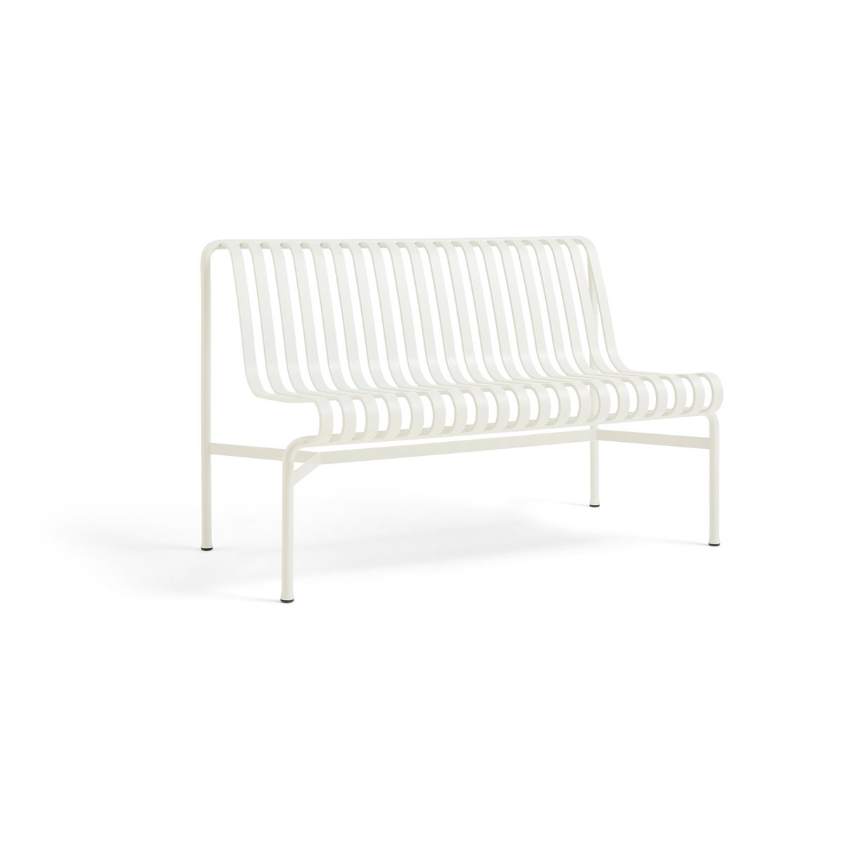 HAY Palissade Dining benk uten armlener Cream white