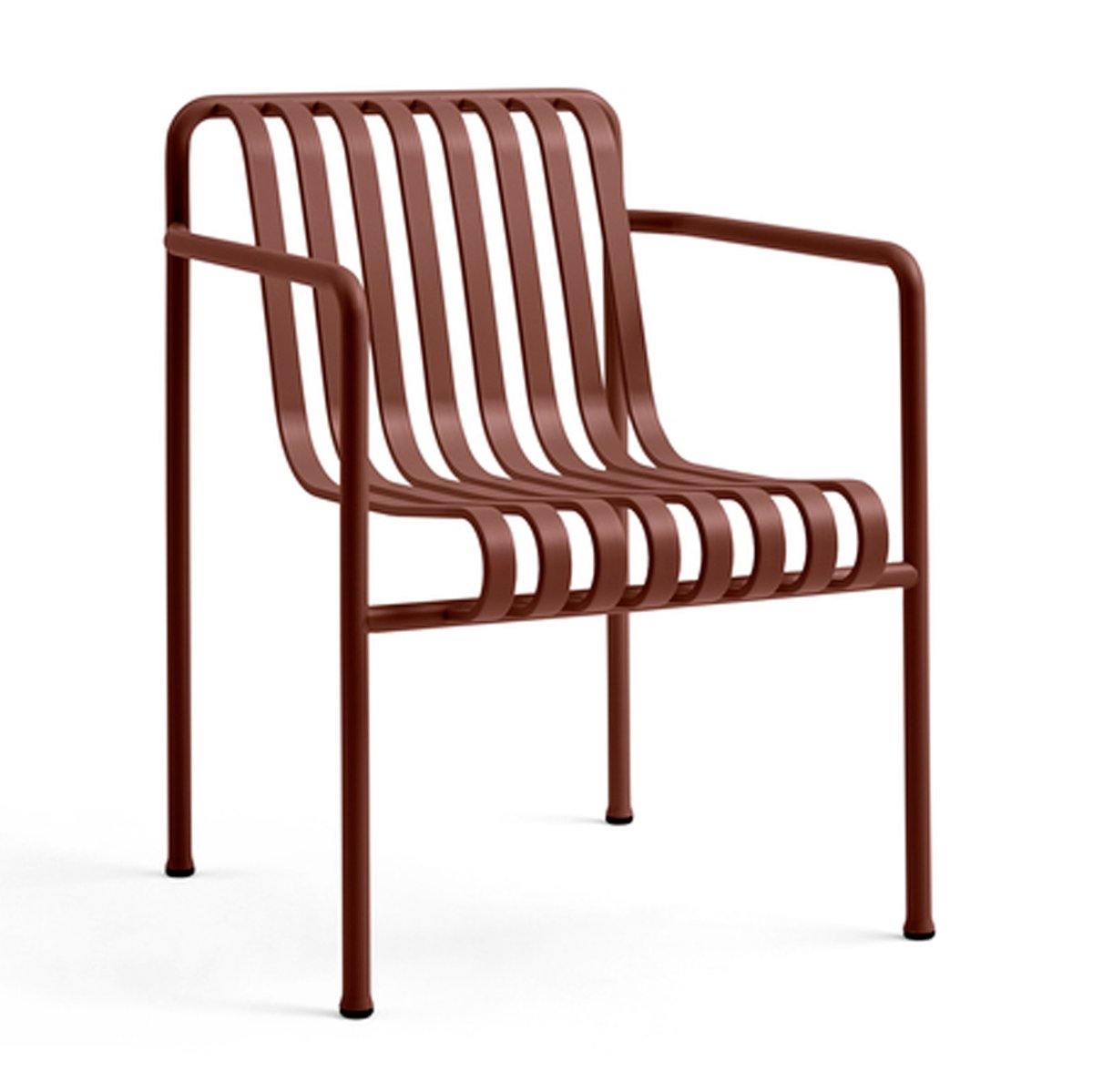 Bilde av HAY Palissade Dining karmstol Iron red