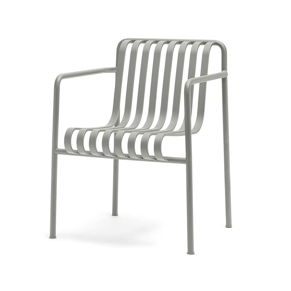 HAY Palissade Dining karmstol Sky grey