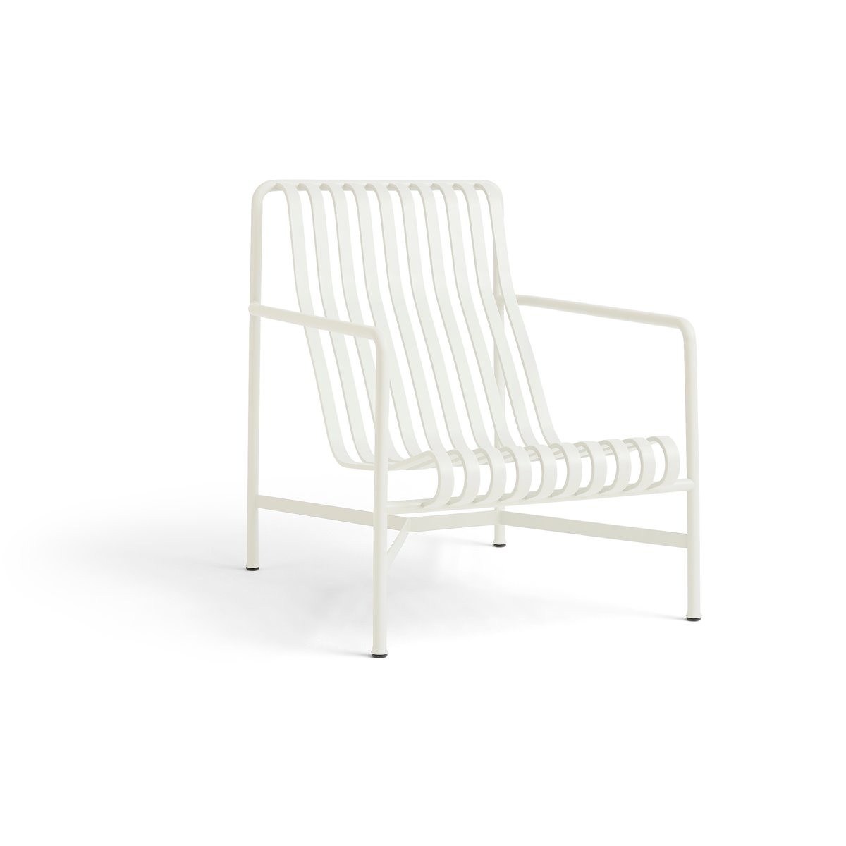 Bilde av HAY Palissade High loungestol Cream white