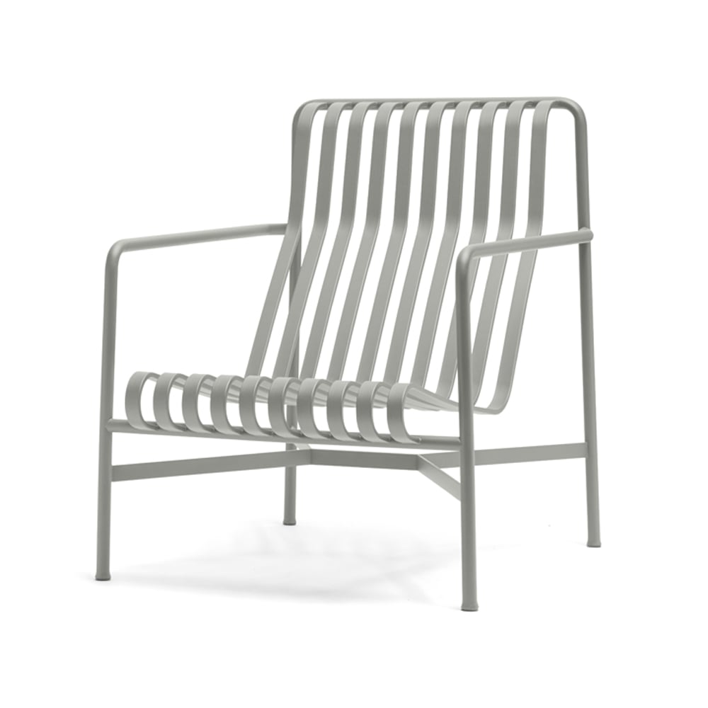 Bilde av HAY Palissade High loungestol Sky grey