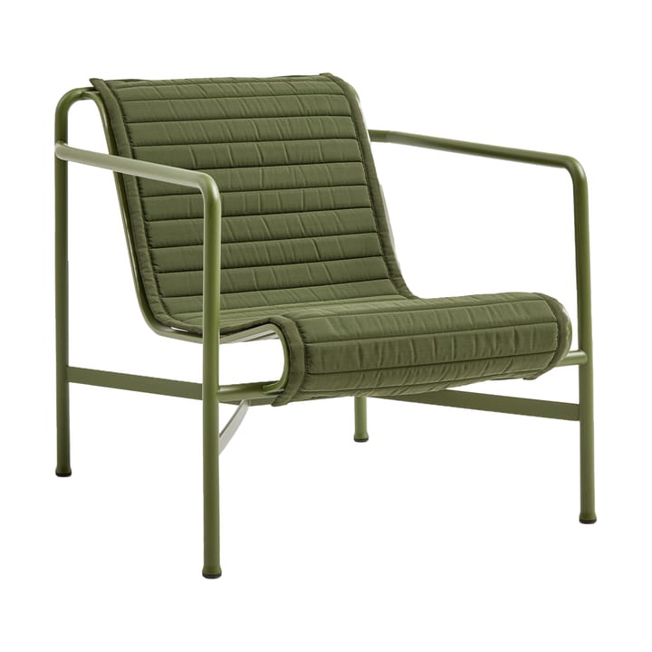 Palissade High Quilted pute til loungestol, Olive, til lounge lenestol høy HAY