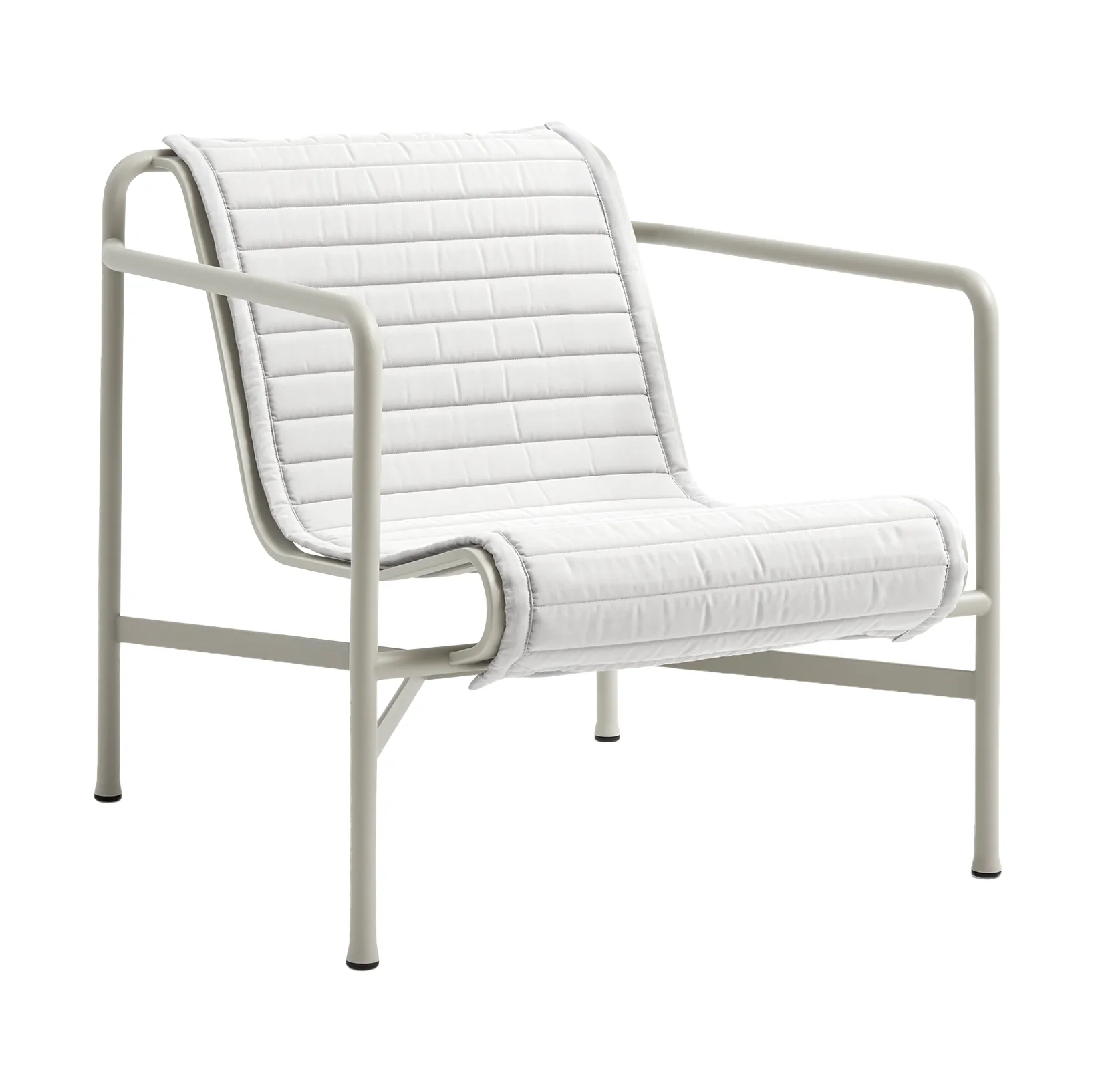 Palissade High Quilted pute til loungestol, Sky grey, til lounge lenestol høy HAY