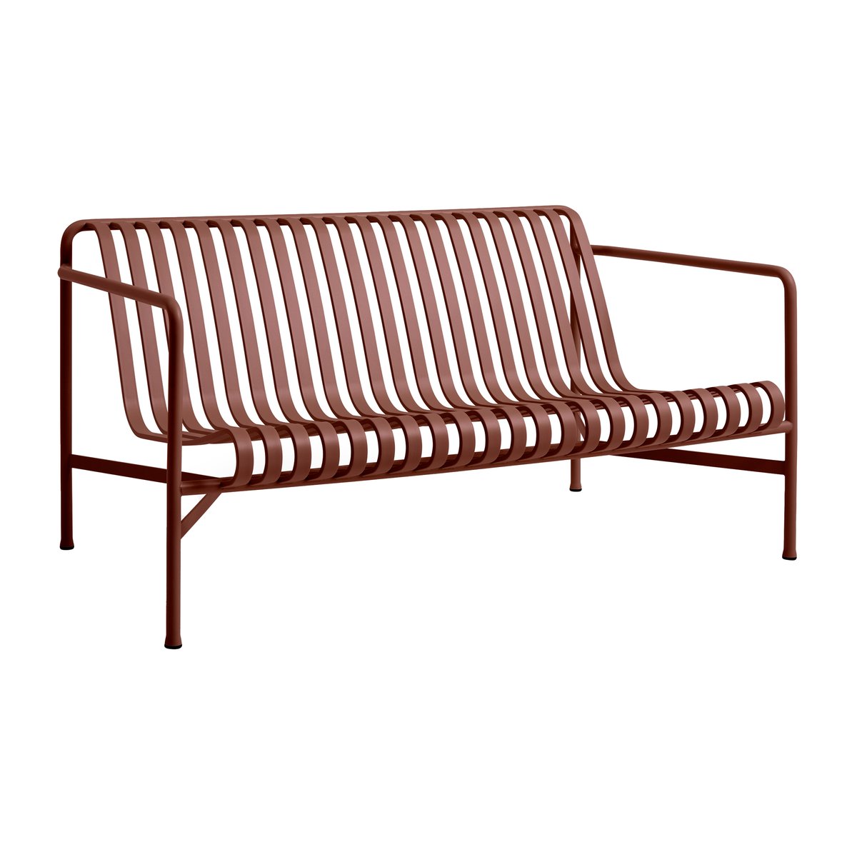 HAY - Palisade lounge sofa - Iron Red - Utendørs sofaer - Ronan & Erwan Bouroullec