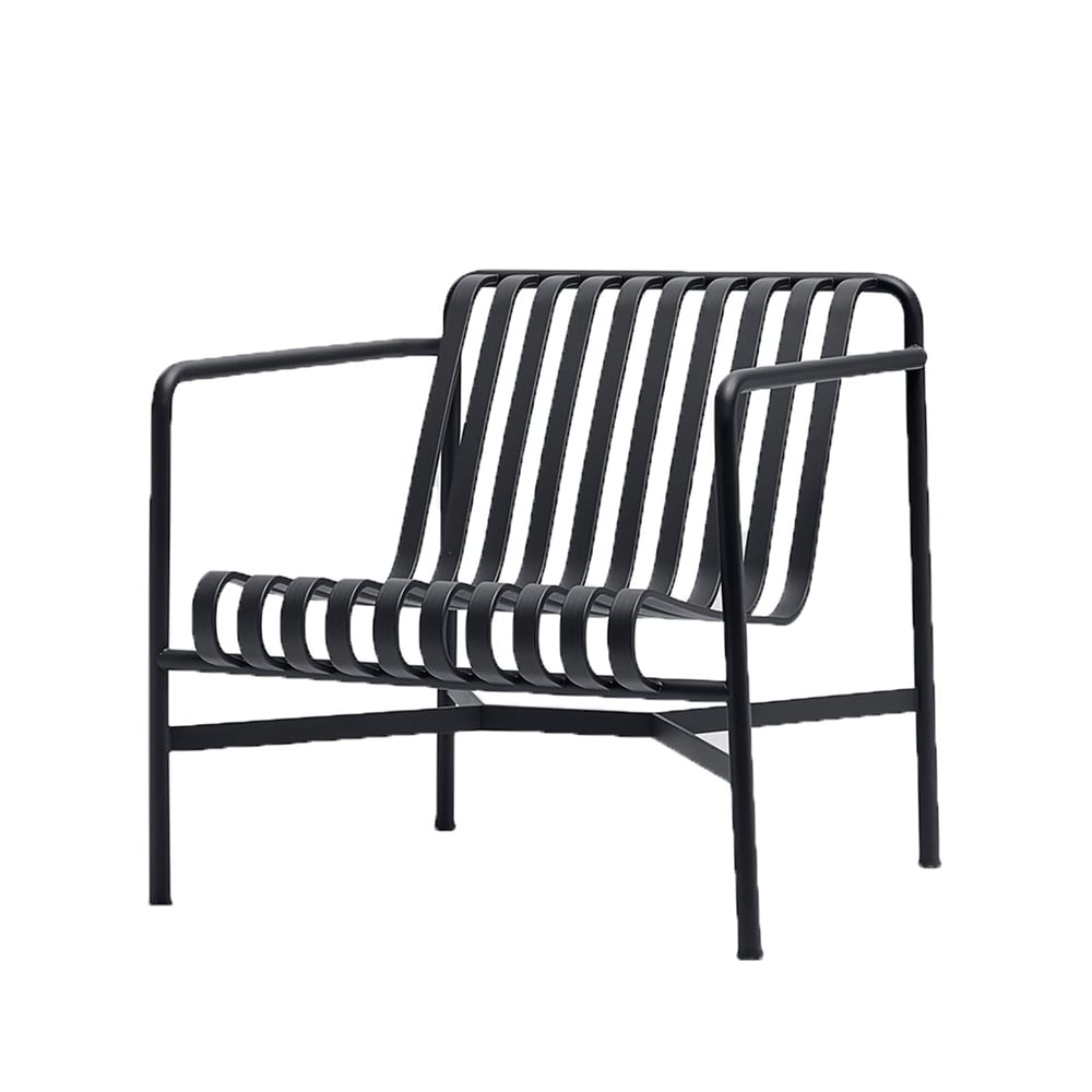 Bilde av HAY Palissade Low loungestol Anthracite