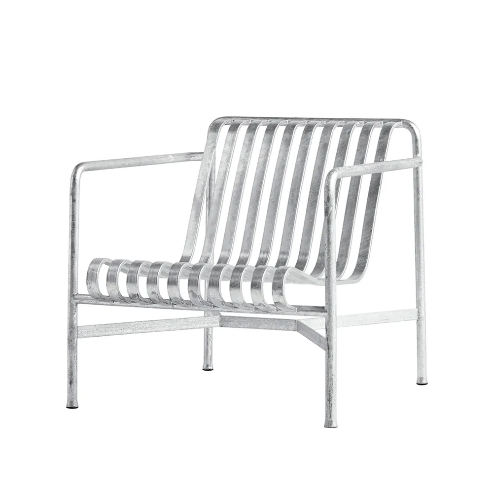 Palissade Low loungestol, hot galvanized HAY