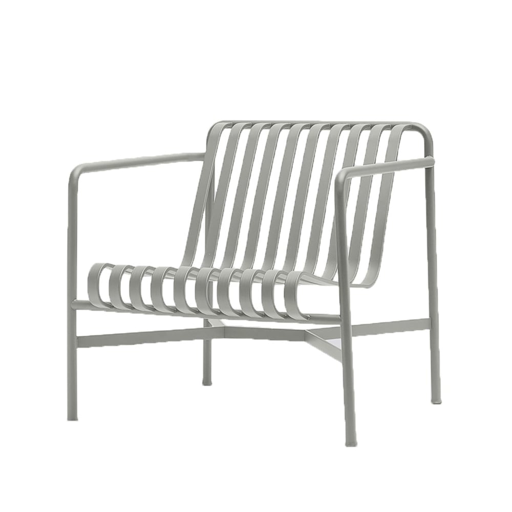 Bilde av HAY Palissade Low loungestol Sky grey