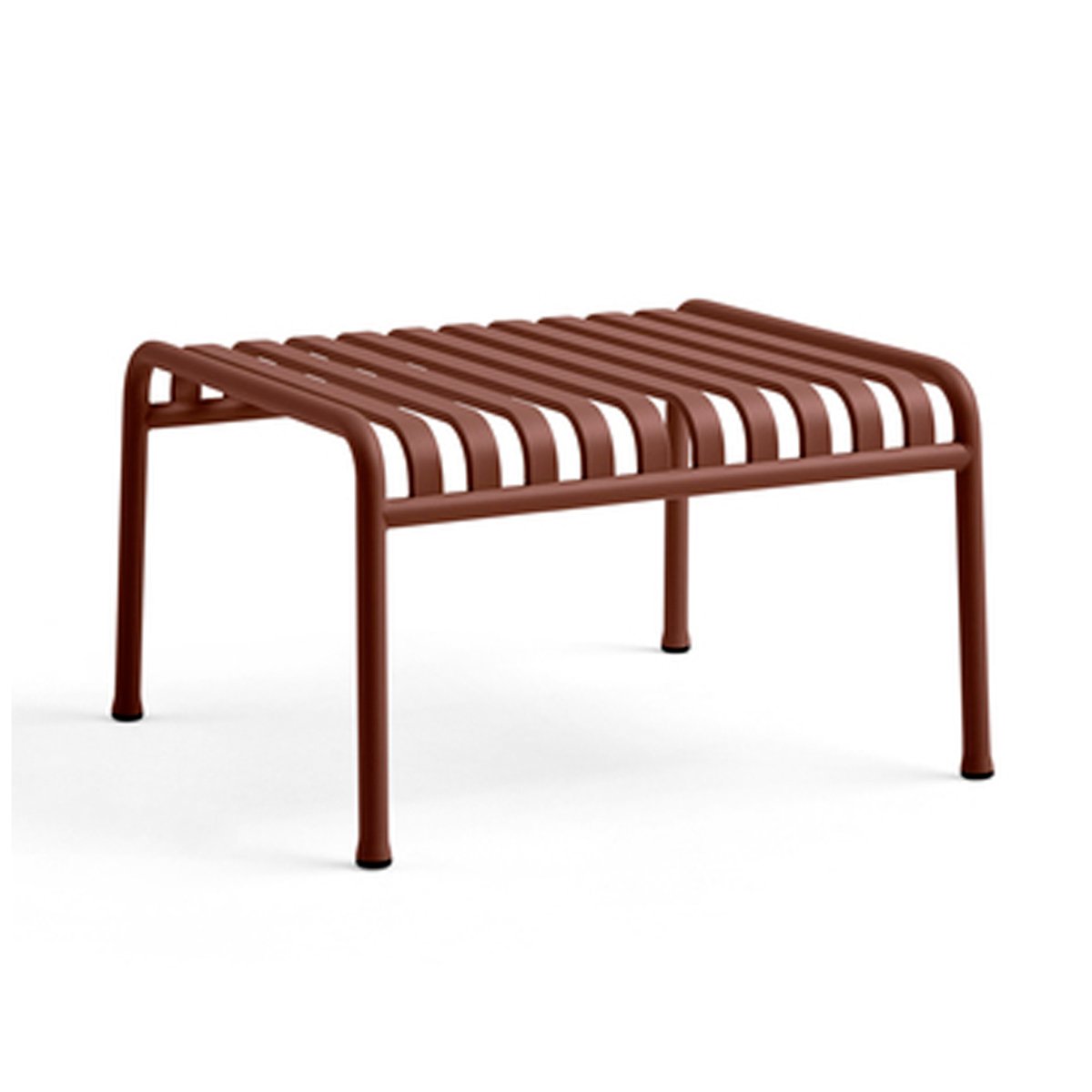 HAY Palissade Ottoman fotskammel Iron red