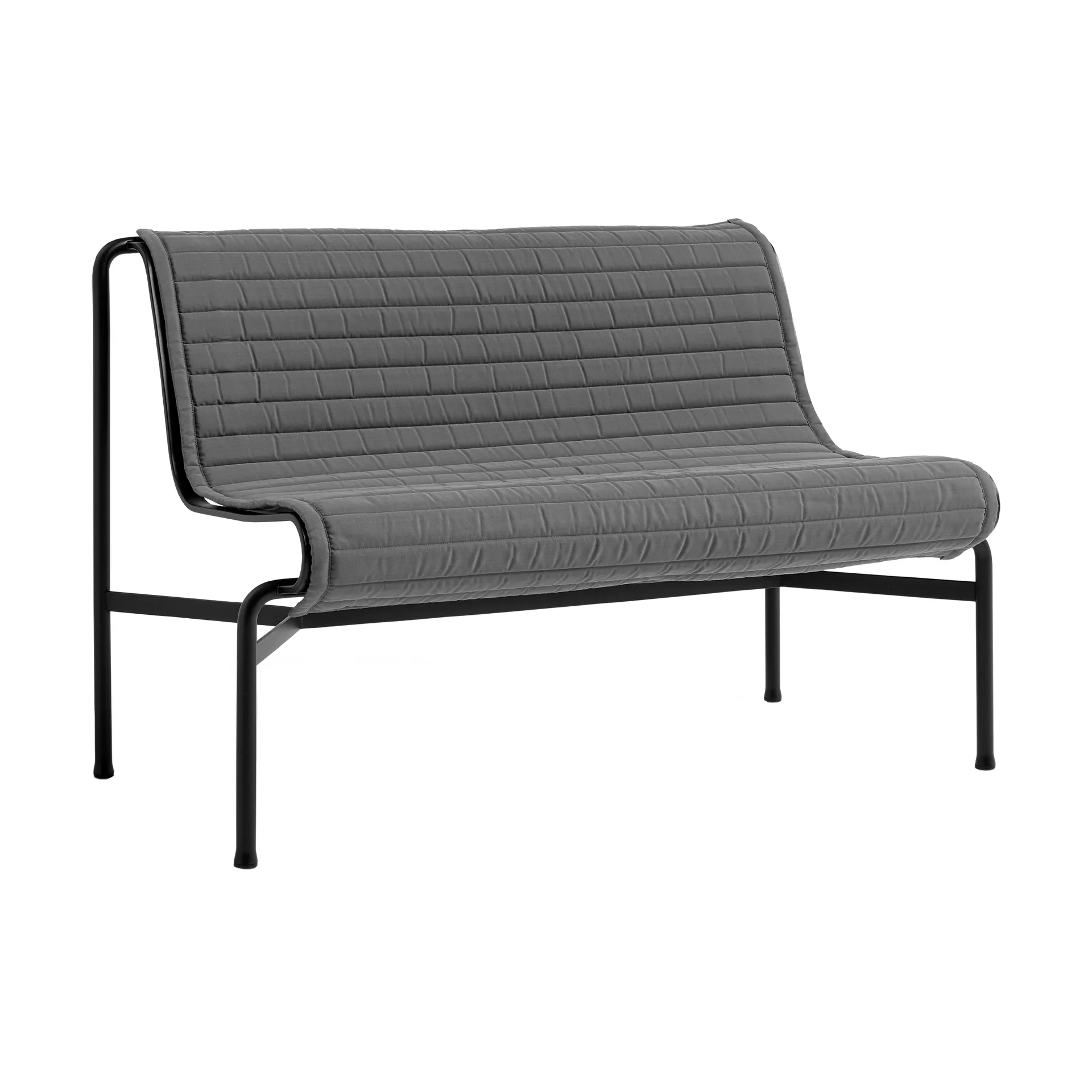 Palissade Quilted pute, Anthracite, til Dining benk HAY