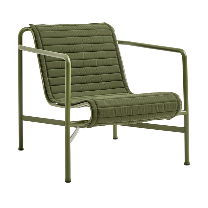 Palissade Quilted pute, Olive, til lounge lenestol low HAY