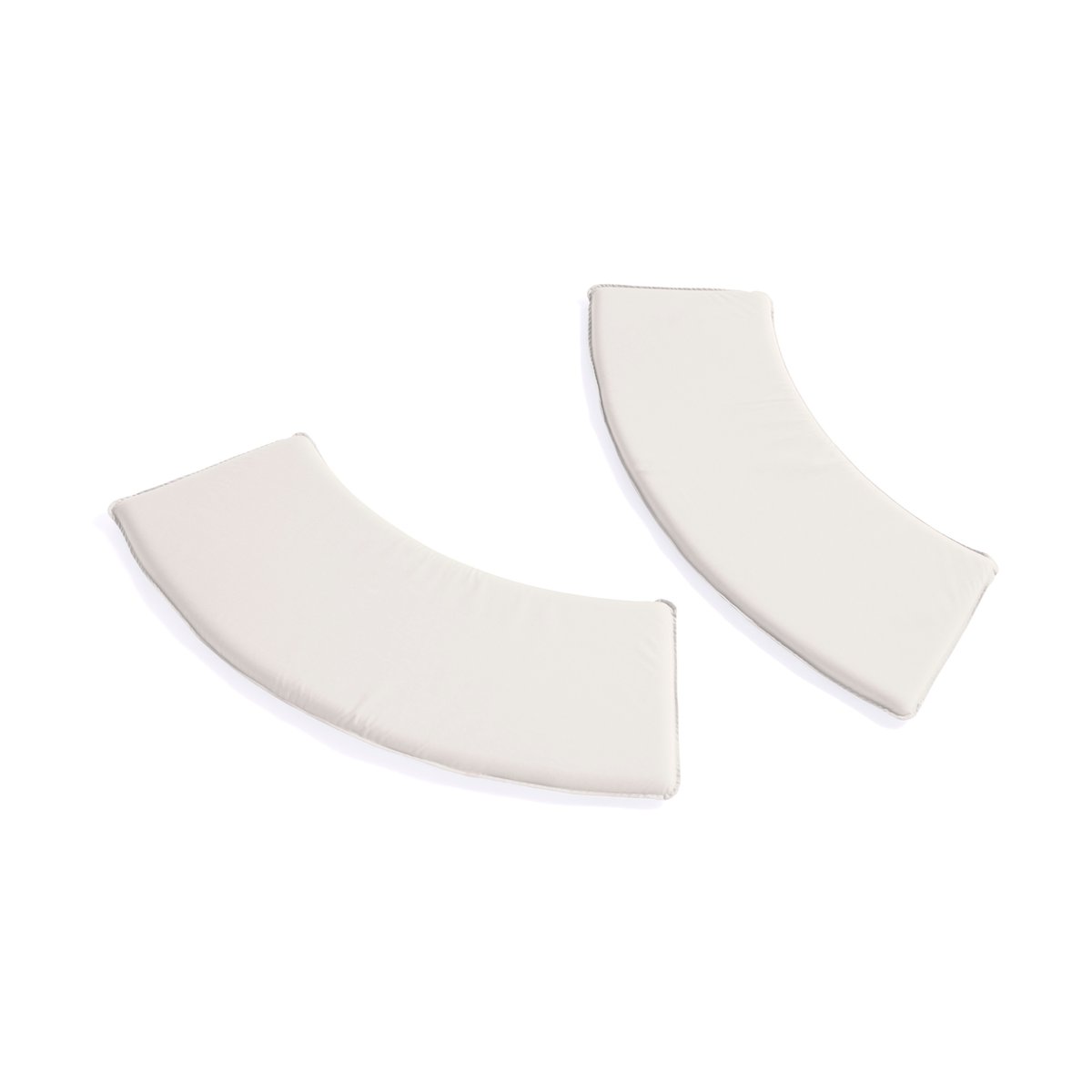HAY Palissade setepute parkbenk in-in 2 deler Cream white