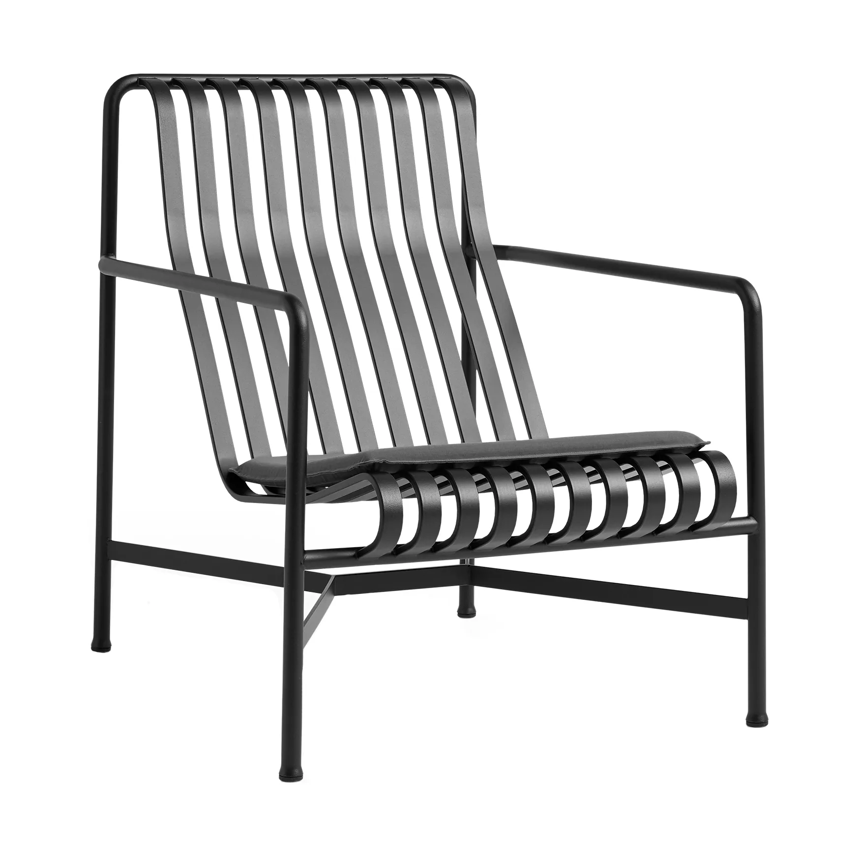 Palissade setepute til loungestol high & low, Anthracite HAY