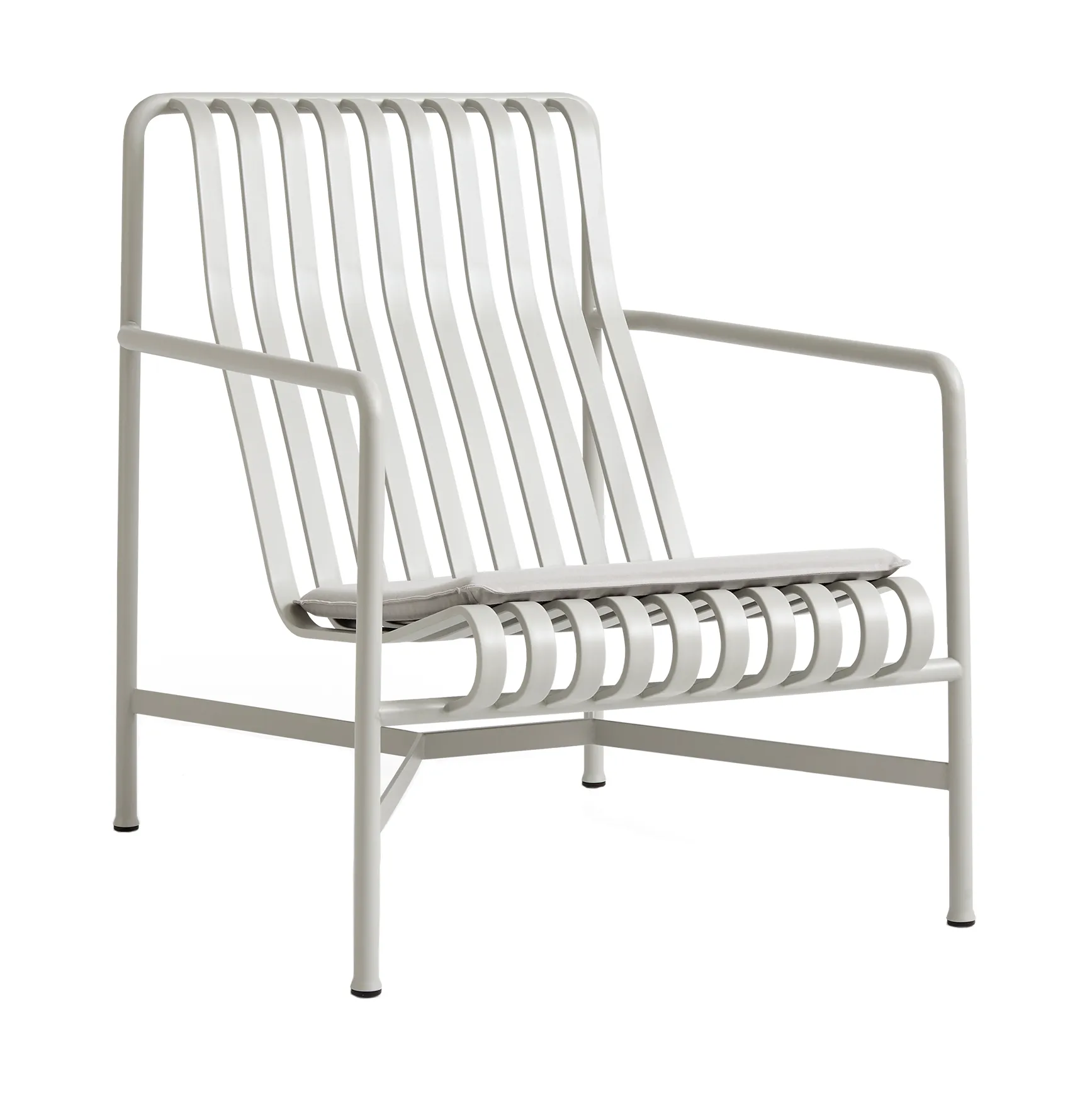 Palissade setepute til loungestol high & low, Sky grey HAY