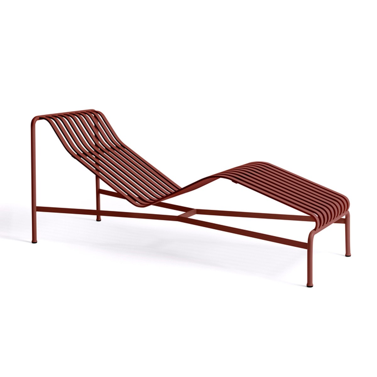 HAY Palissade sjeselong Iron red