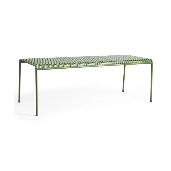 Palissade spisebord 220x90 cm - Olive - HAY