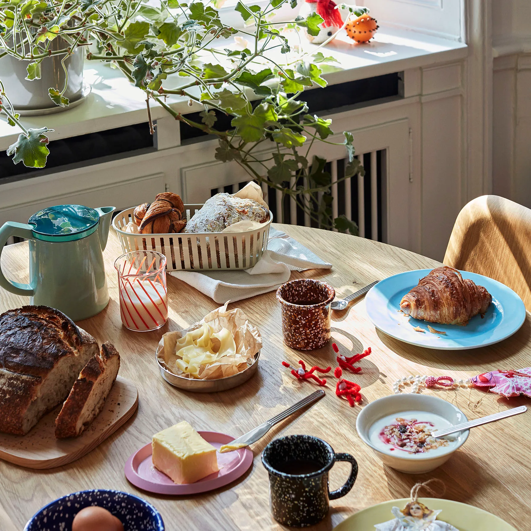 Panier kurv avlang, Sand HAY