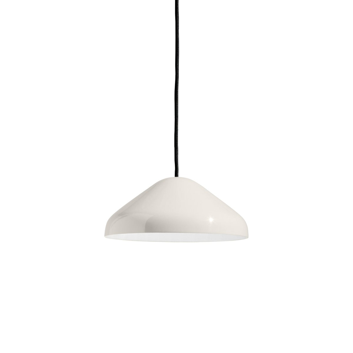 Bilde av HAY Pao Steel pendel Ø 23 cm Cream white