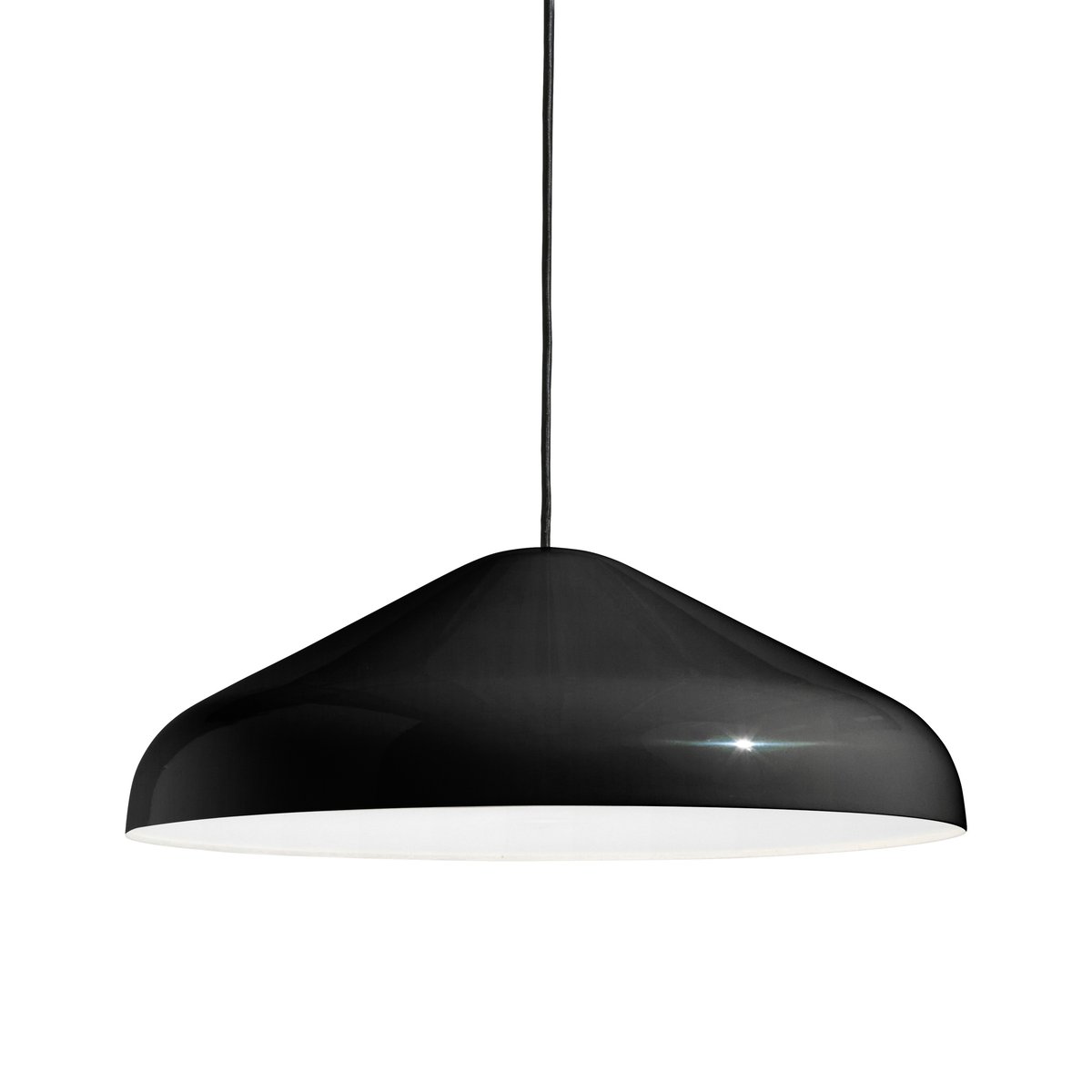 Bilde av HAY Pao Steel pendel Ø 47 cm Soft black