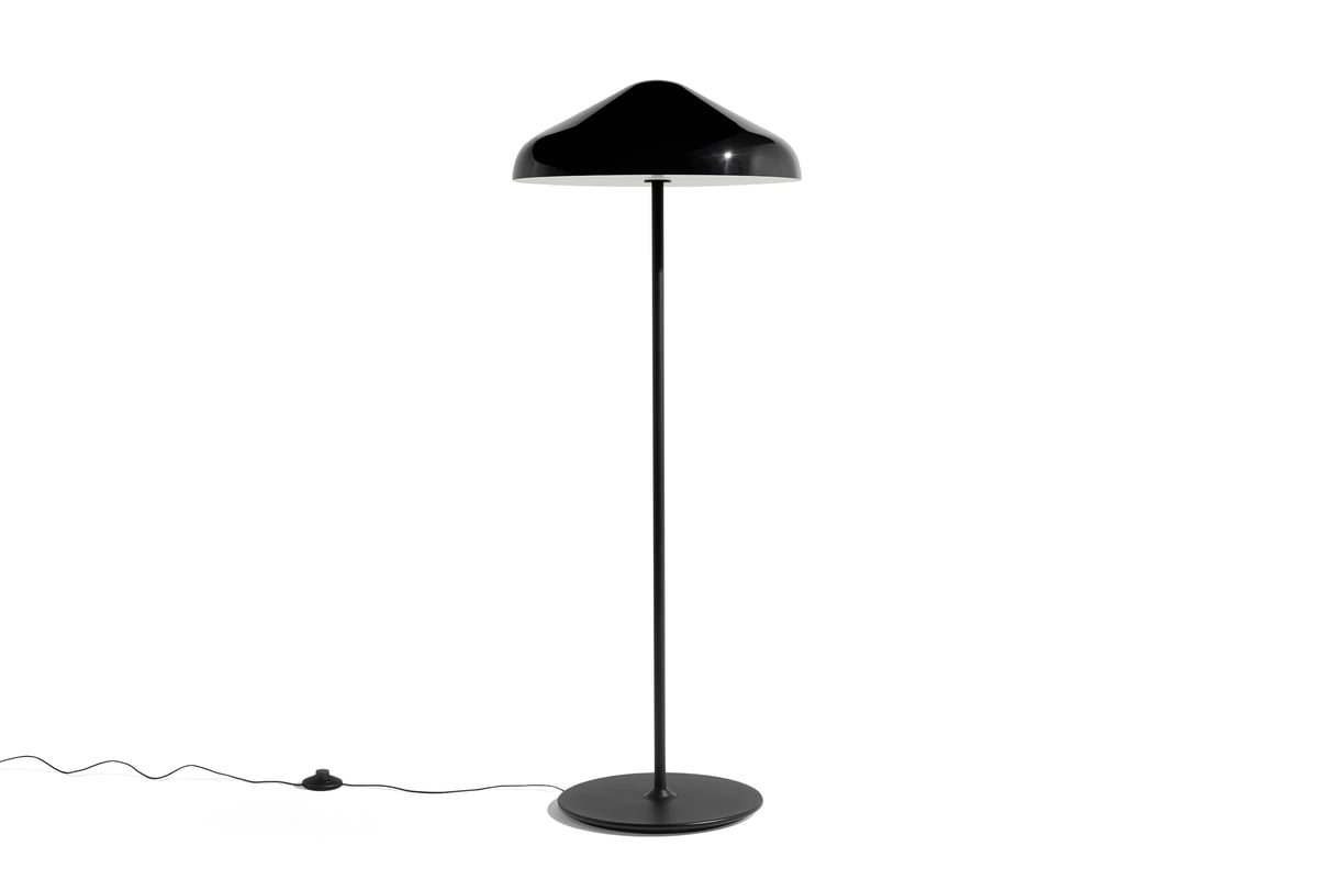 HAY Pao Steel stålampe 47 cm Soft black | Skandinavisk Design | Gulvlamper | Svart