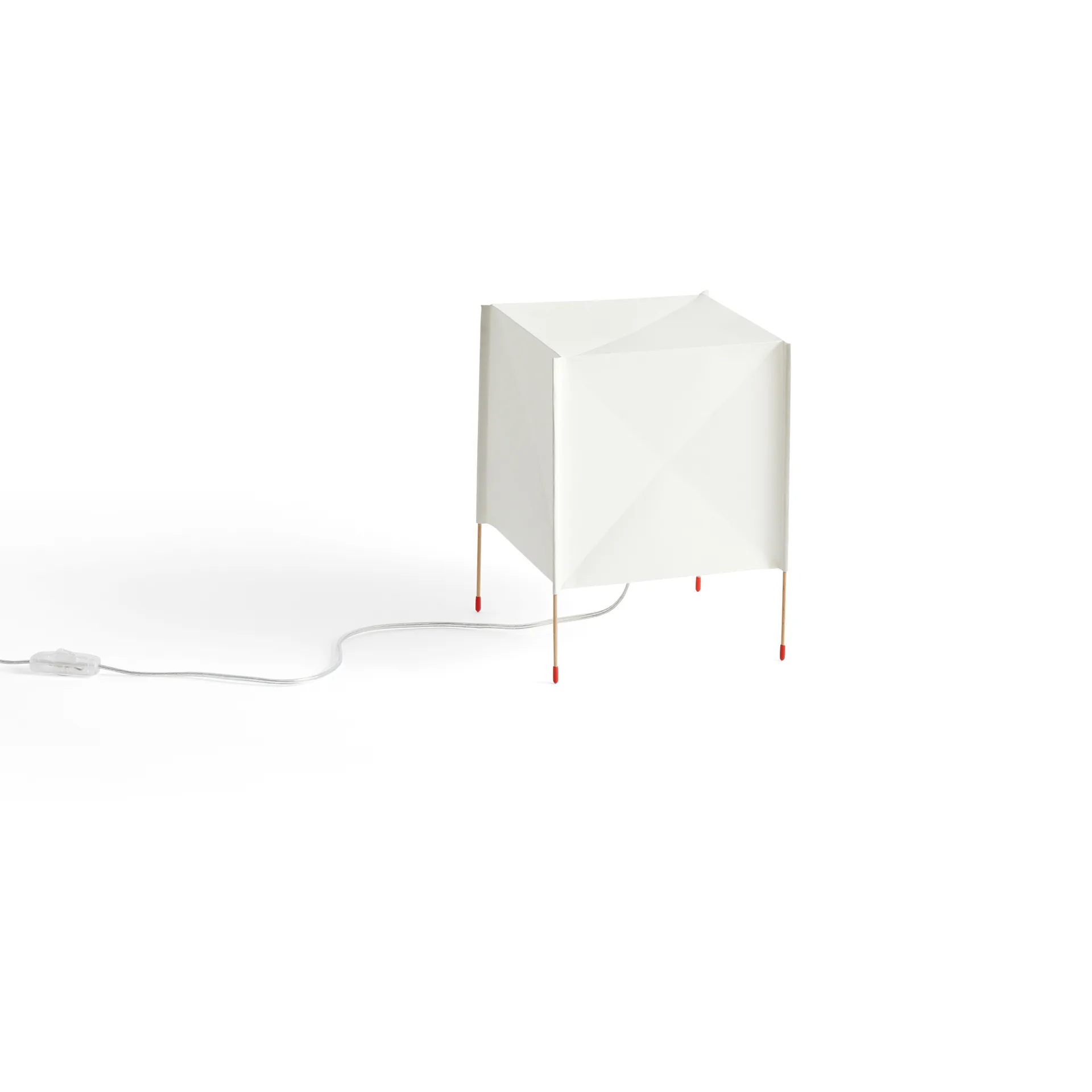 Paper Cube bordlampe, Hvit HAY