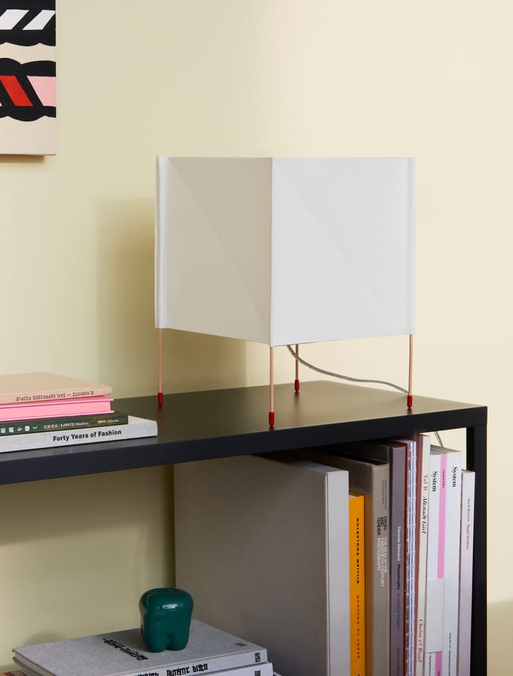 Paper Cube bordlampe - Hvit - HAY