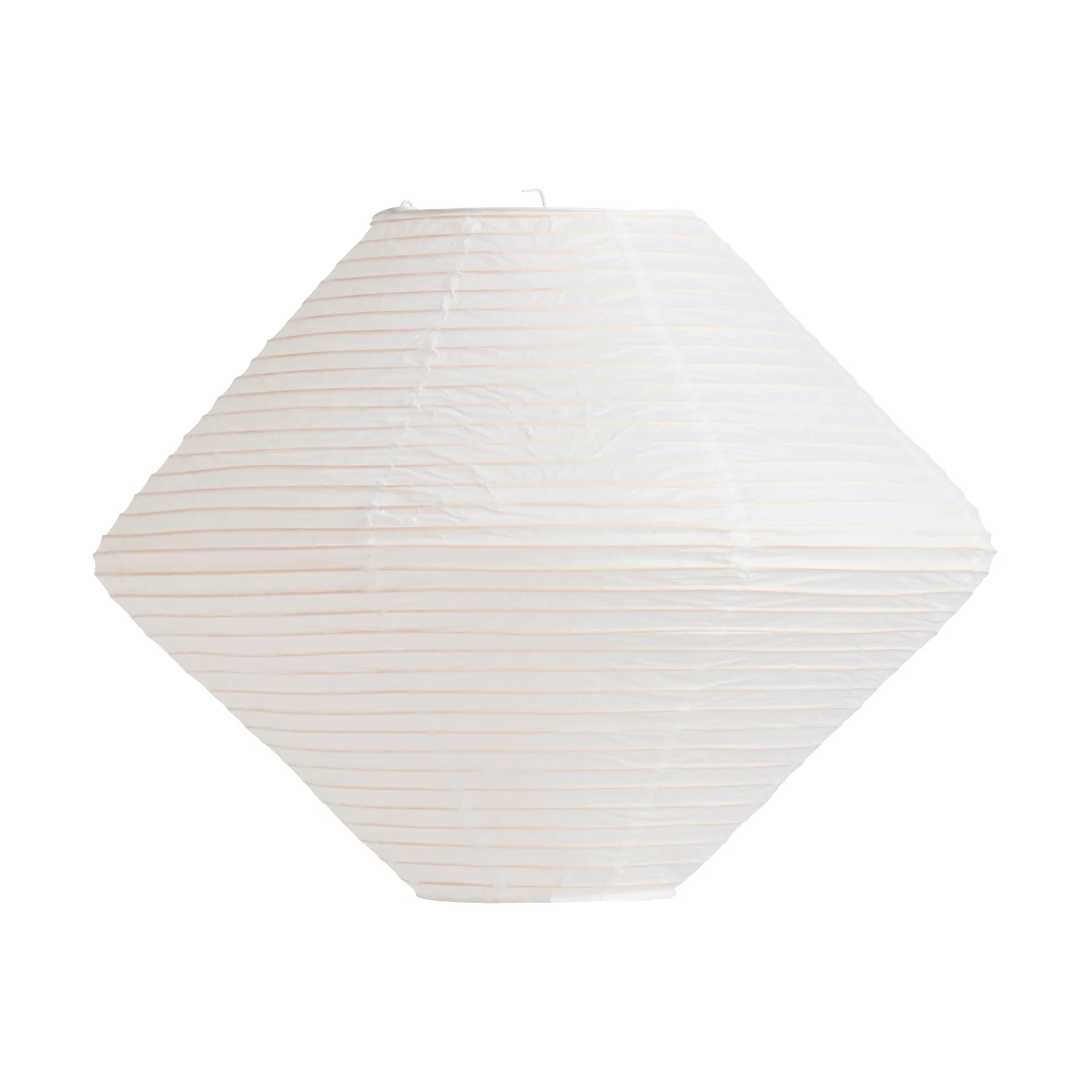Paper Shade Diamond lampeskjerm, Classic white, Ø50 cm HAY
