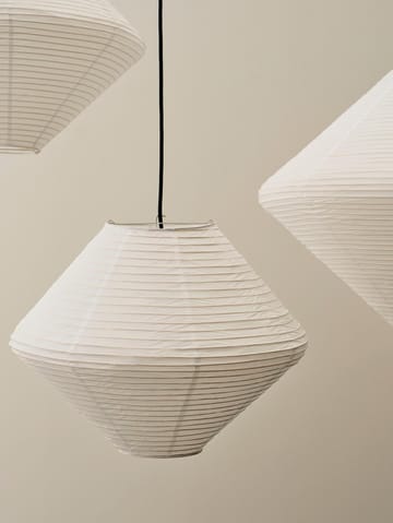 Paper Shade Diamond lampeskjerm - Classic white, Ø50 cm - HAY