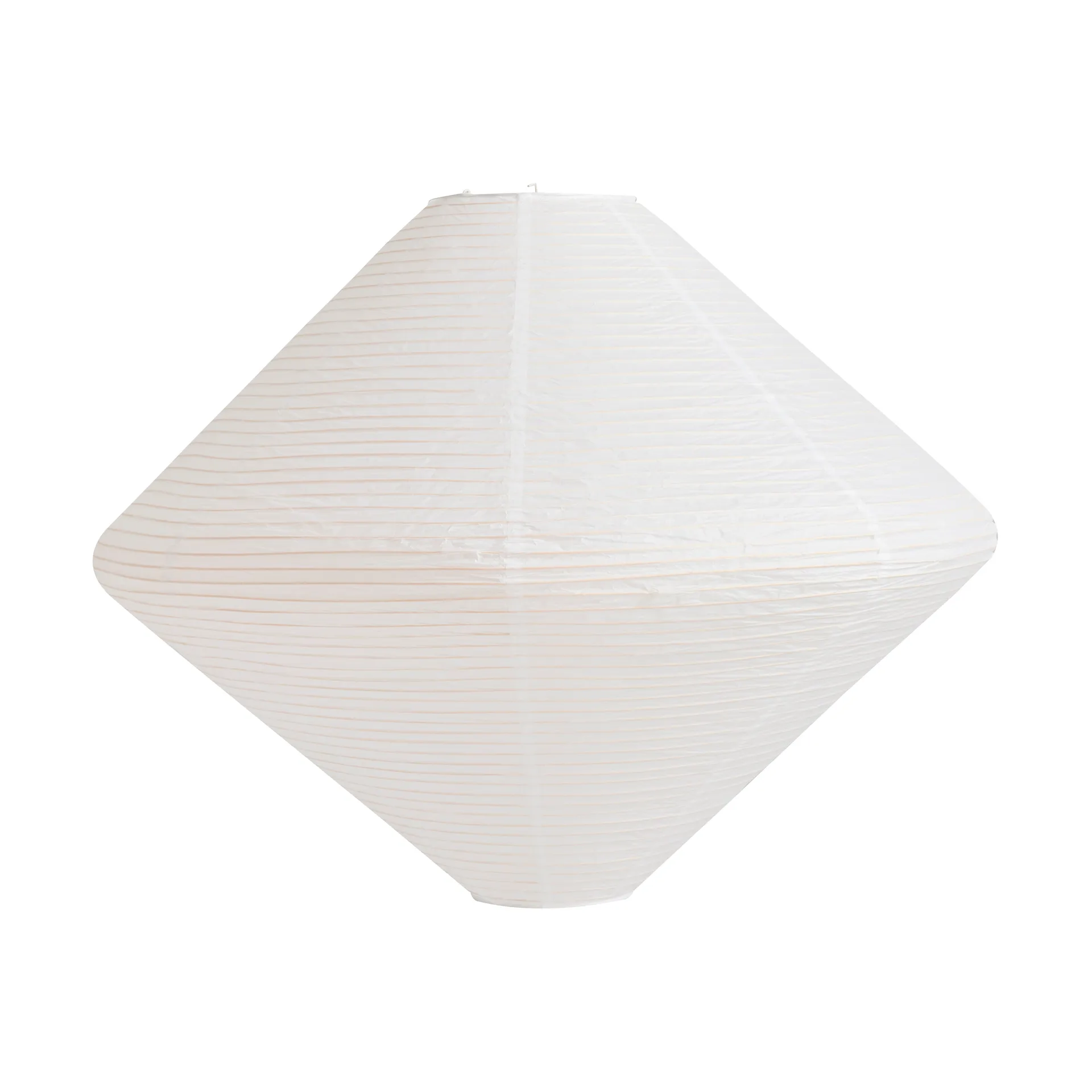 Paper Shade Diamond lampeskjerm, Classic white, Ø60 cm HAY