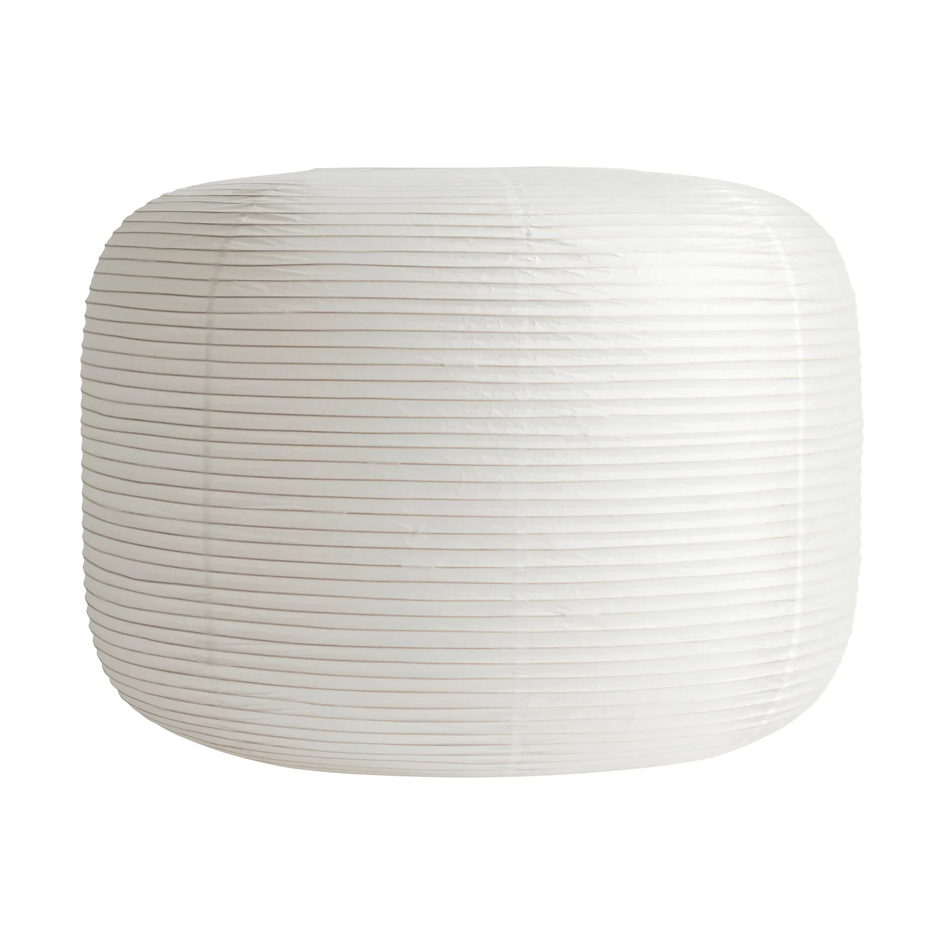 Paper Shade Donut lampeskjerm, Classic white Ø80 HAY