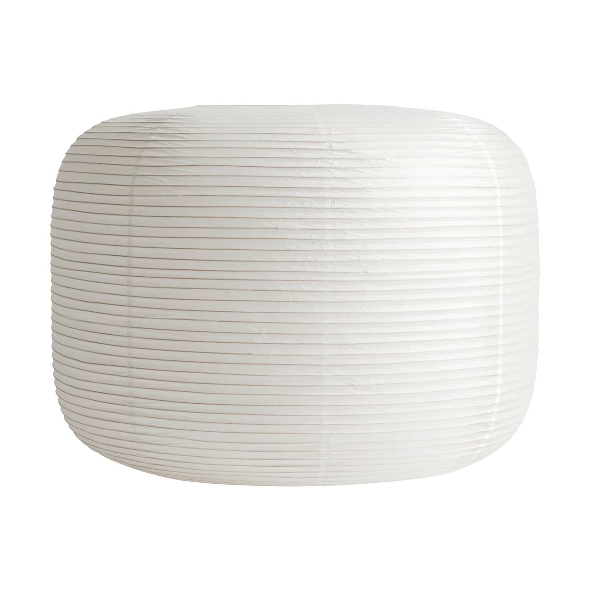 Bilde av HAY Paper Shade Donut lampeskjerm Classic white Ø80