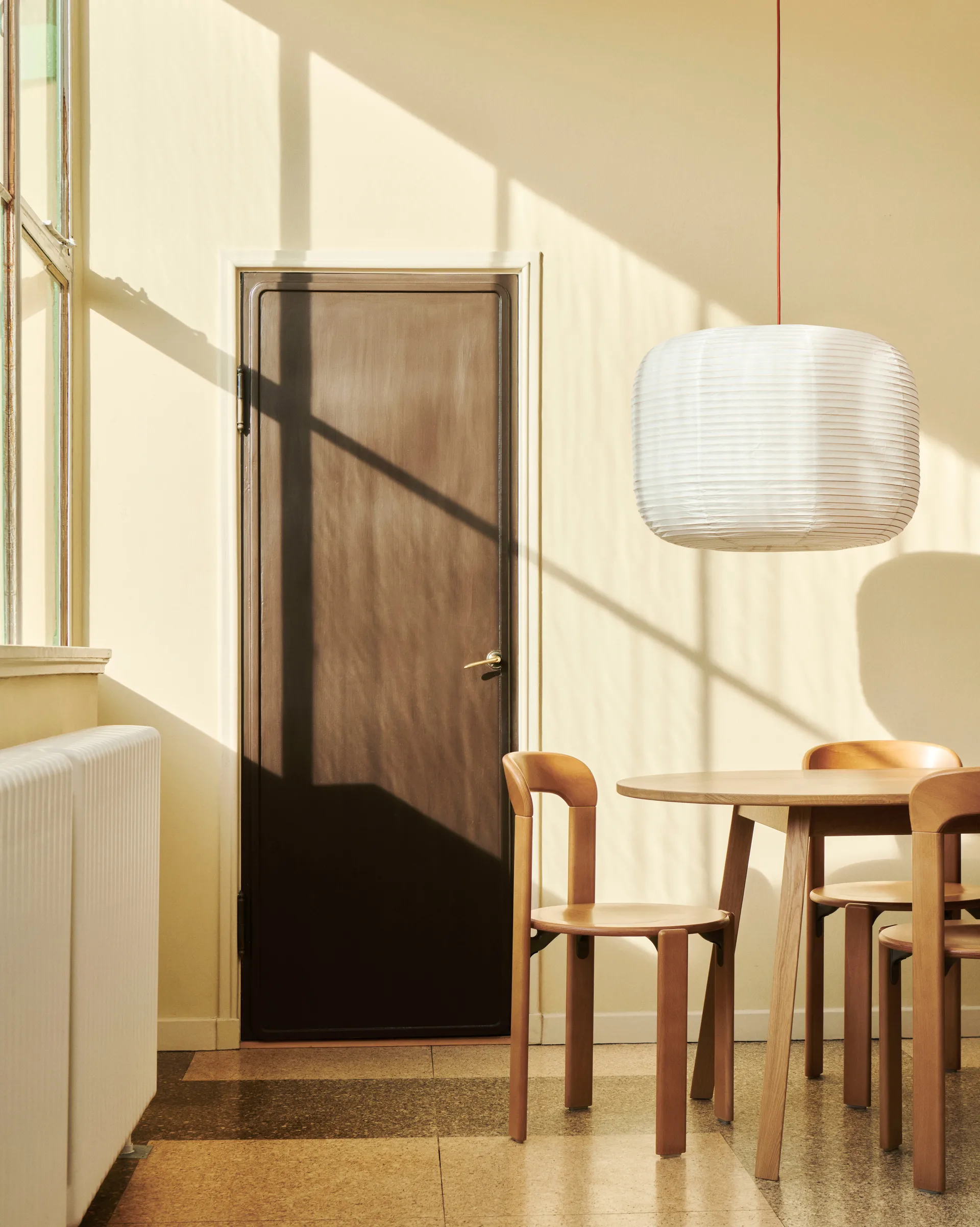 Paper Shade Donut lampeskjerm, Classic white Ø80 HAY