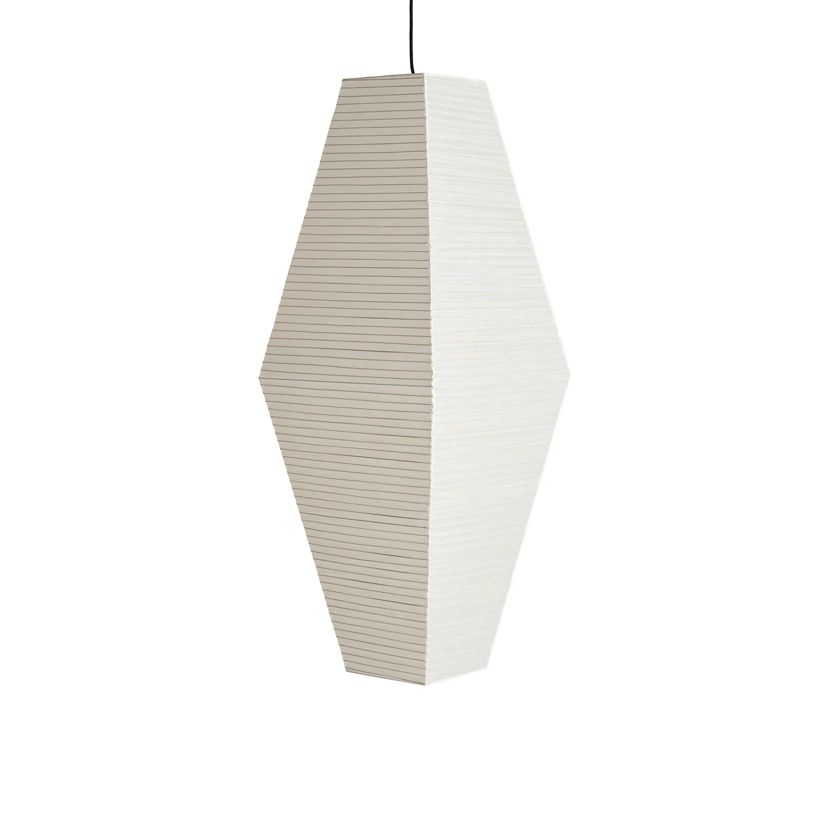Paper Shade Prism lampeskjerm, Classic white, 40×110 cm HAY