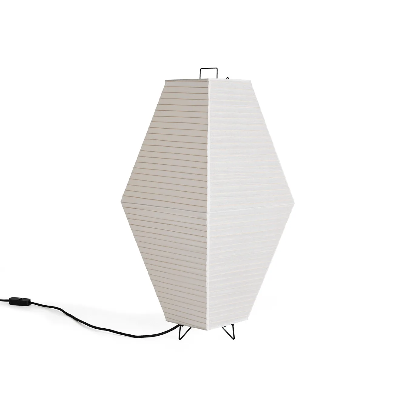 Paper Shade Prism lampeskjerm for gulv- og bordlampe, Classic white, 30×66 cm HAY